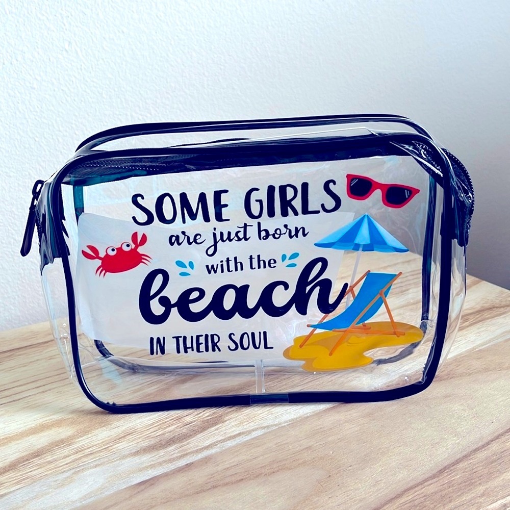 🦀 Water Resistant Beach Essentials Bag 🏝️